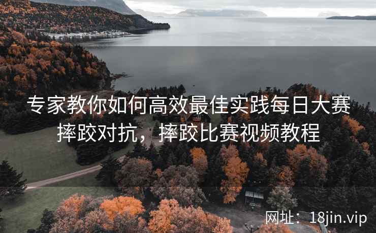 专家教你如何高效最佳实践每日大赛摔跤对抗，摔跤比赛视频教程