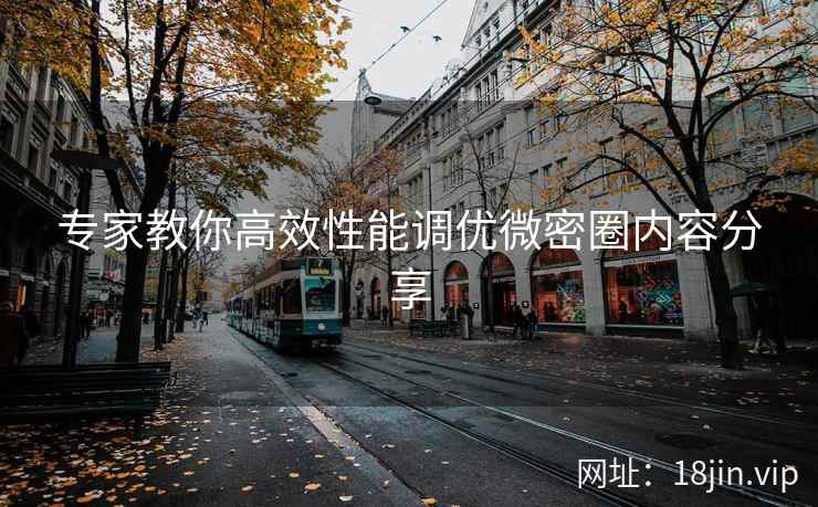 专家教你高效性能调优微密圈内容分享